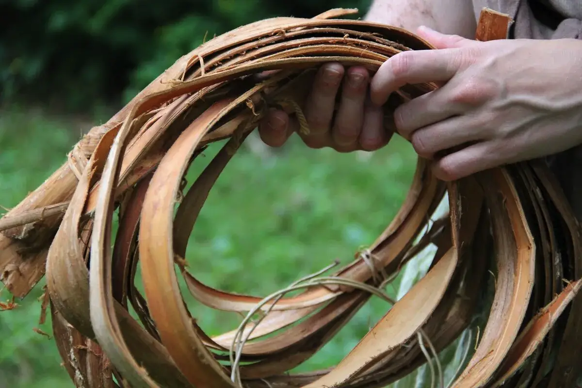 DIY: Ne zavrzite lubja dreves z vrta – ustvarite viseče lončke za sobne rastline
