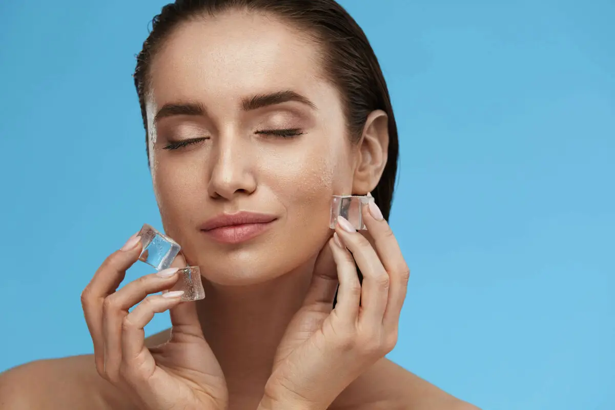 Zakaj ledene kopeli za obraz ne delujejo tako, kot bi si želeli