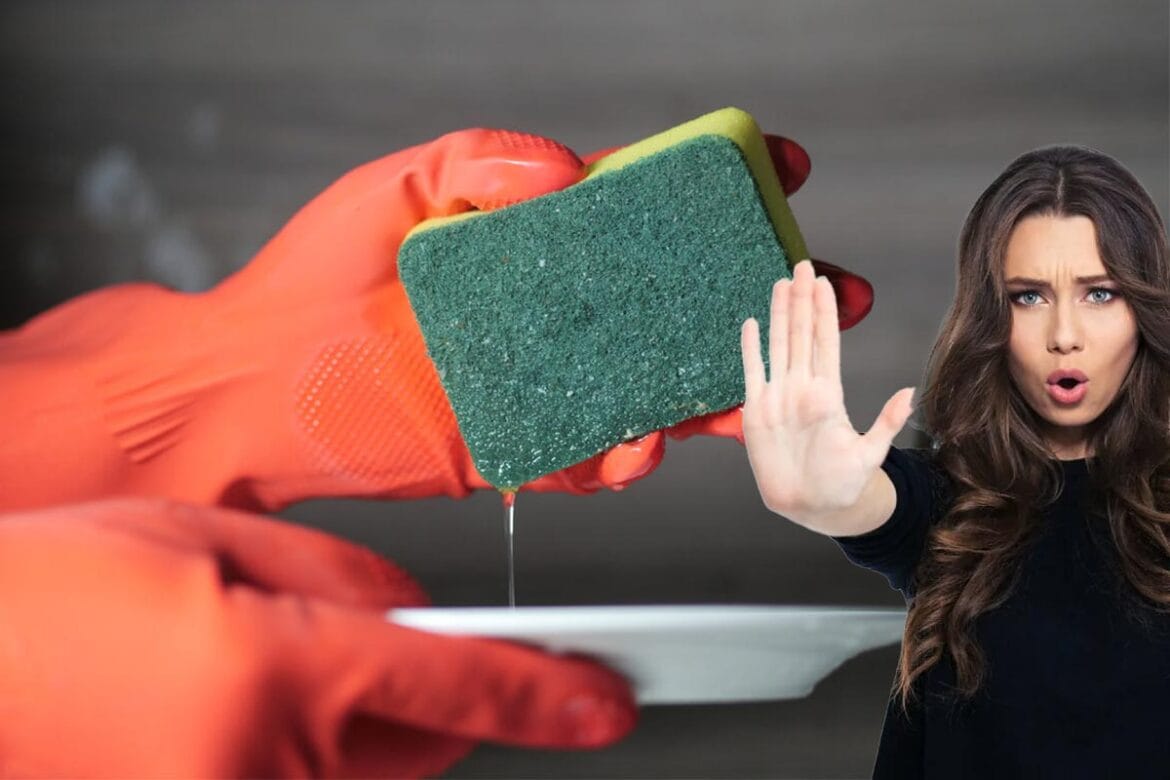 Zakaj ne smete pomivati posode z gobico: Tukaj je, kaj uporabiti namesto nje