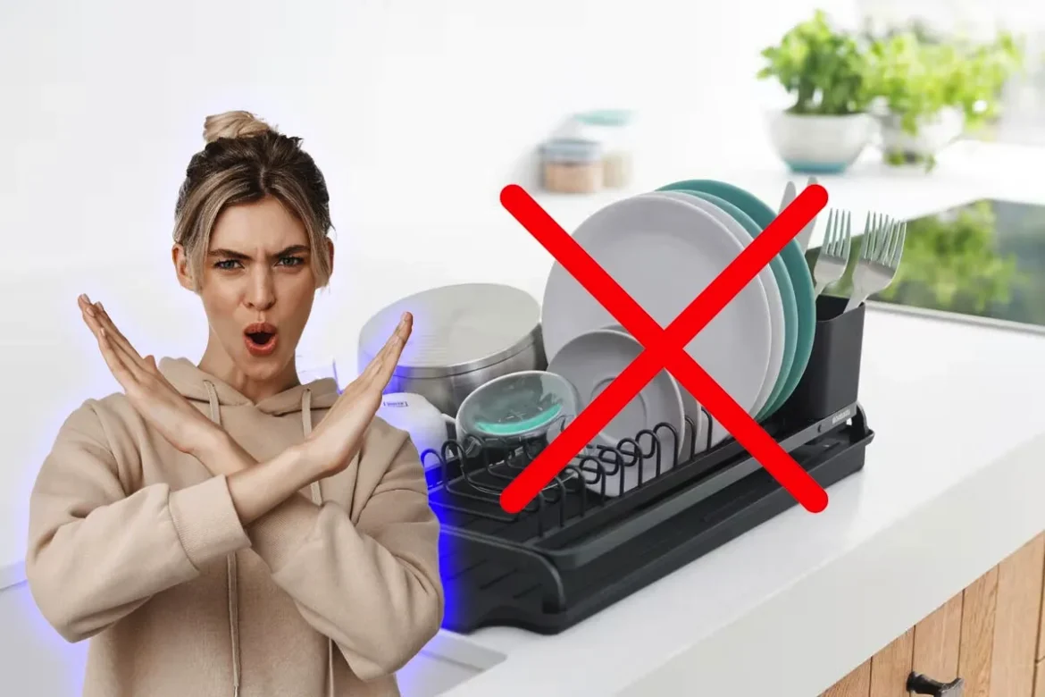 Poslovite se od starega sušilnika posode: Ta trend osvaja kuhinje