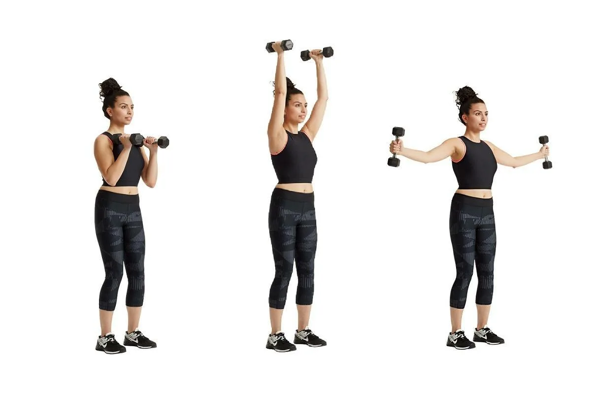 Ne le moč: Kako pravilno vaditi z dumbbelli doma