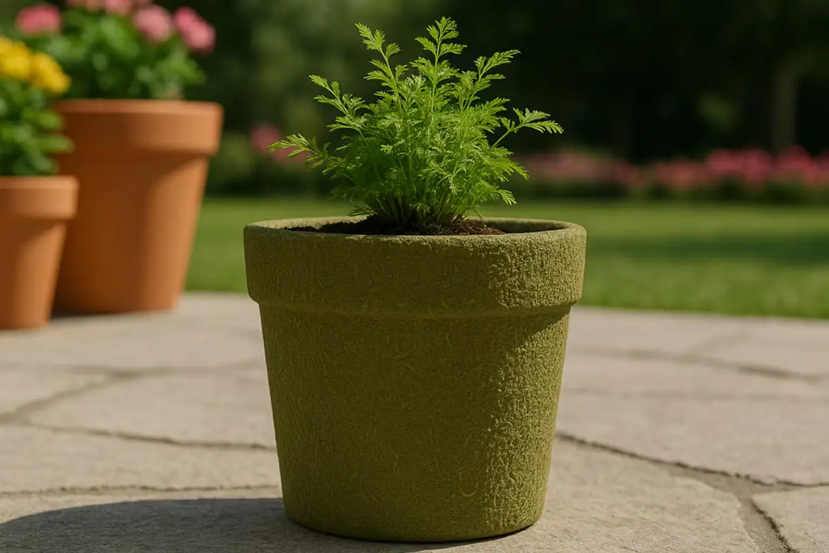 Ne zavrzite uporabljene yerbe za mate: spremenite jo v biorazgradljivo lonček za rastline