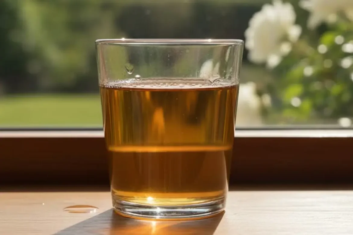 kozarec jabolčnega kisa na oknu1 Postavi kozarec jabolčnega kisa na okno: zakaj in kdaj to narediti po nasvetih strokovnjakov