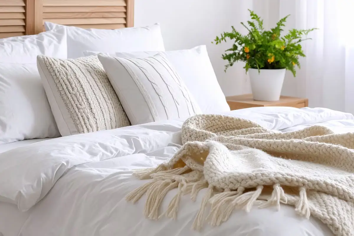 Pozdravite lahke odeje: moderna alternativa, ki osveži spalnico brez velikega stroška