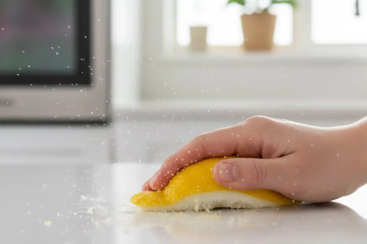 Drgnjenje limoninih lupin po pultu: zakaj ga priporočajo in čemu služi