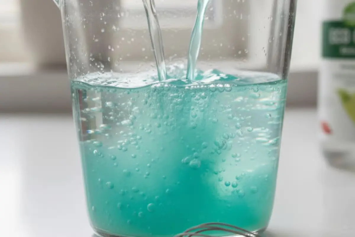 Mešanje kisa z milom za posodo: Zakaj to priporočajo in čemu služi