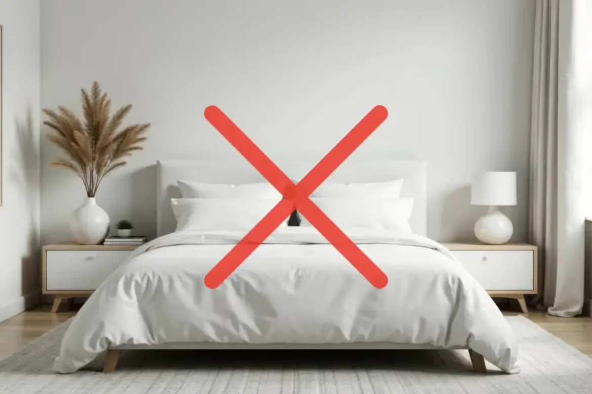nizka postelja1 Kako ustvariti minimalistično spalnico: Japonski trend za stil in udobje