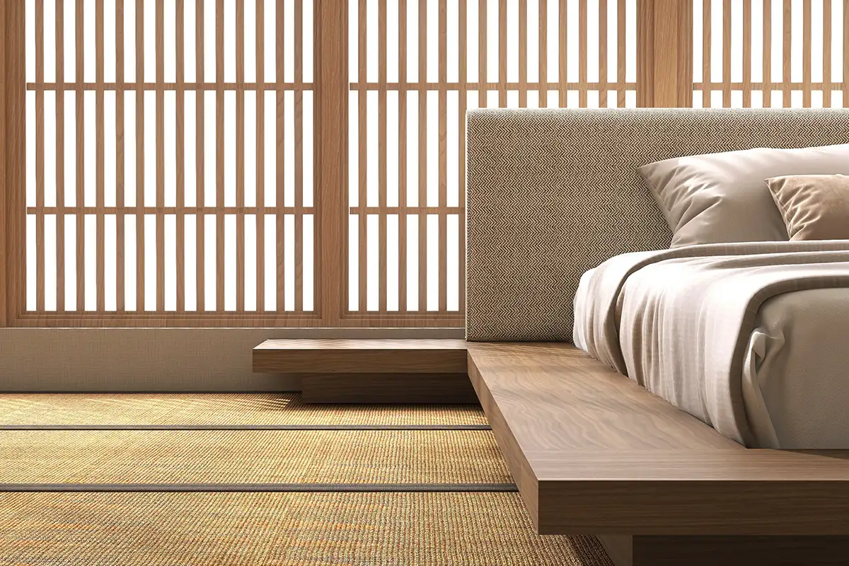 Kako ustvariti minimalistično spalnico: Japonski trend za stil in udobje
