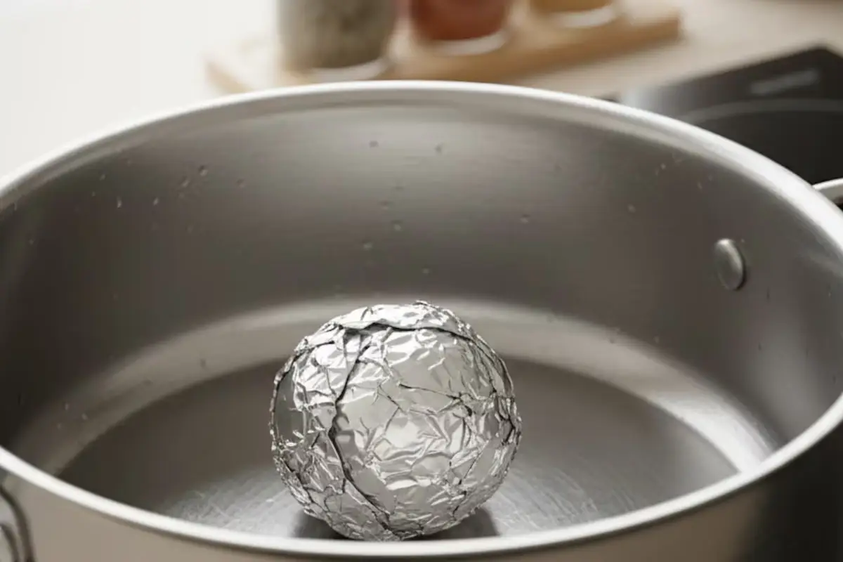Kako očistiti lonce s folijo: trik, ki jih naredi kot nove v 5 minutah