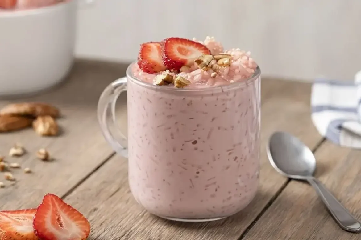 riž z mlekom in jagodami1 Riž z mlekom in jagodami: sladek, kremast in edinstven recept