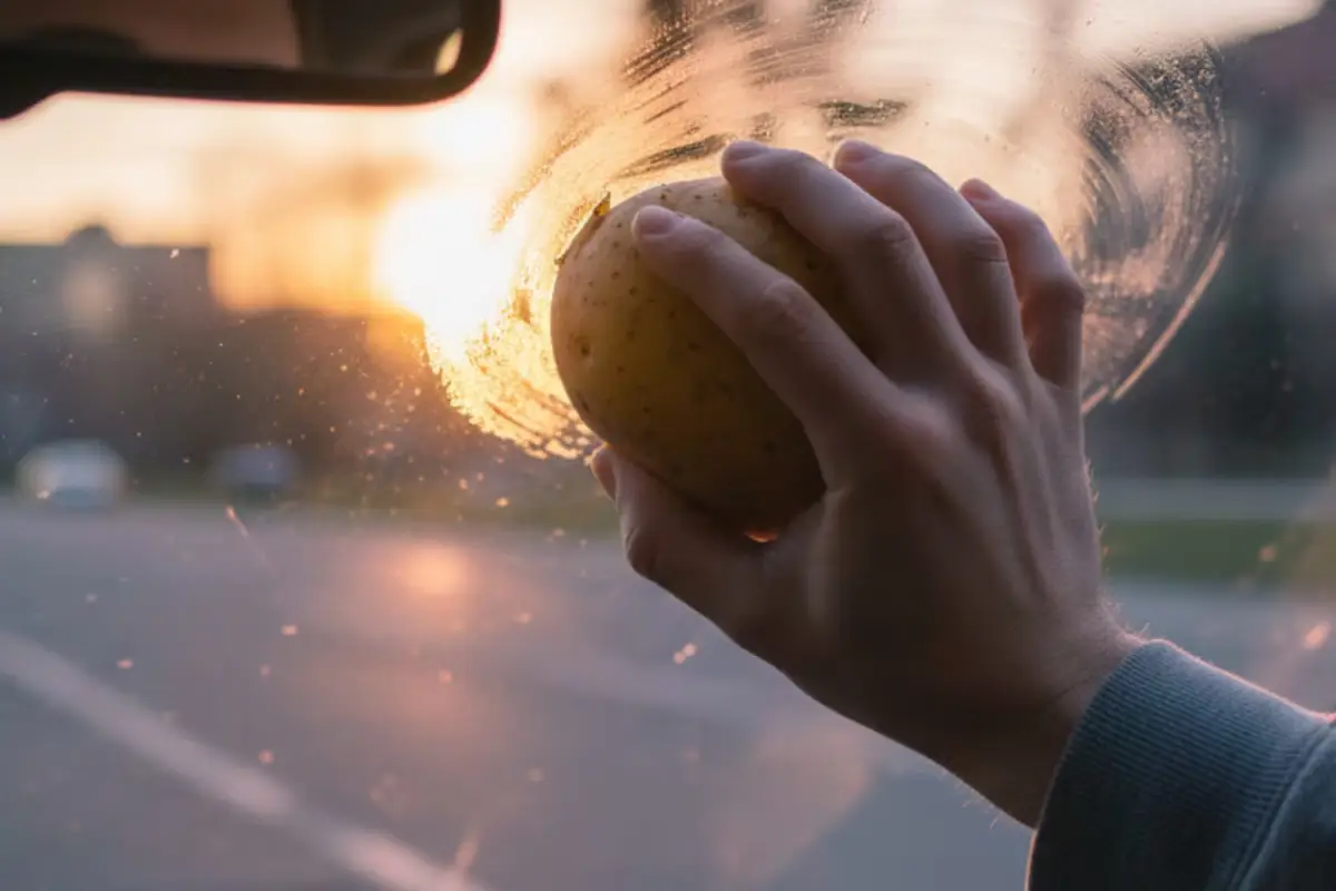 Kako preprečiti rosenje stekel v avtu s krompirjem