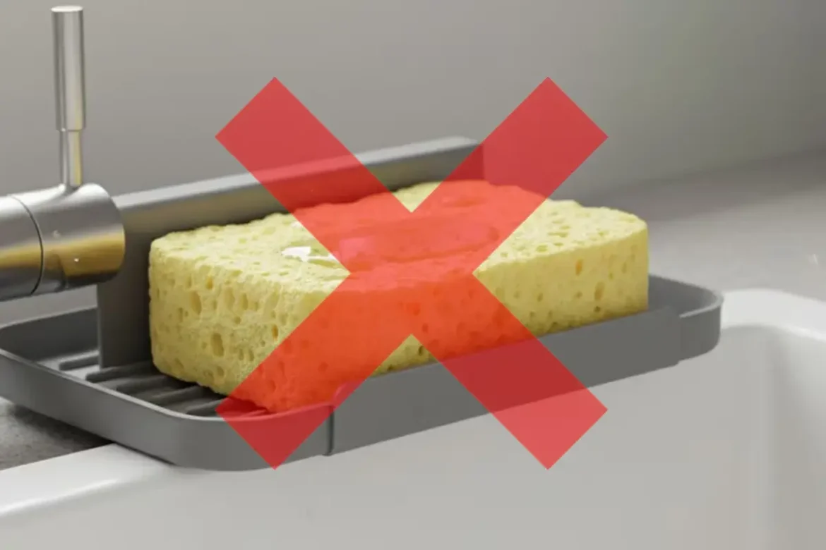 shranjevanje gobic in odstranjevanje bakterij1 Poslovite se od držala za gobice: nov način shranjevanja, ki uniči bakterije