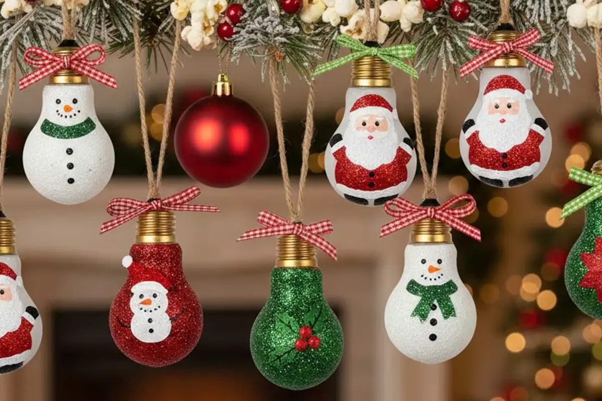 Pregorele žarnice? Letos postanejo največji hit vašega božičnega drevesa – in to brez enega centa