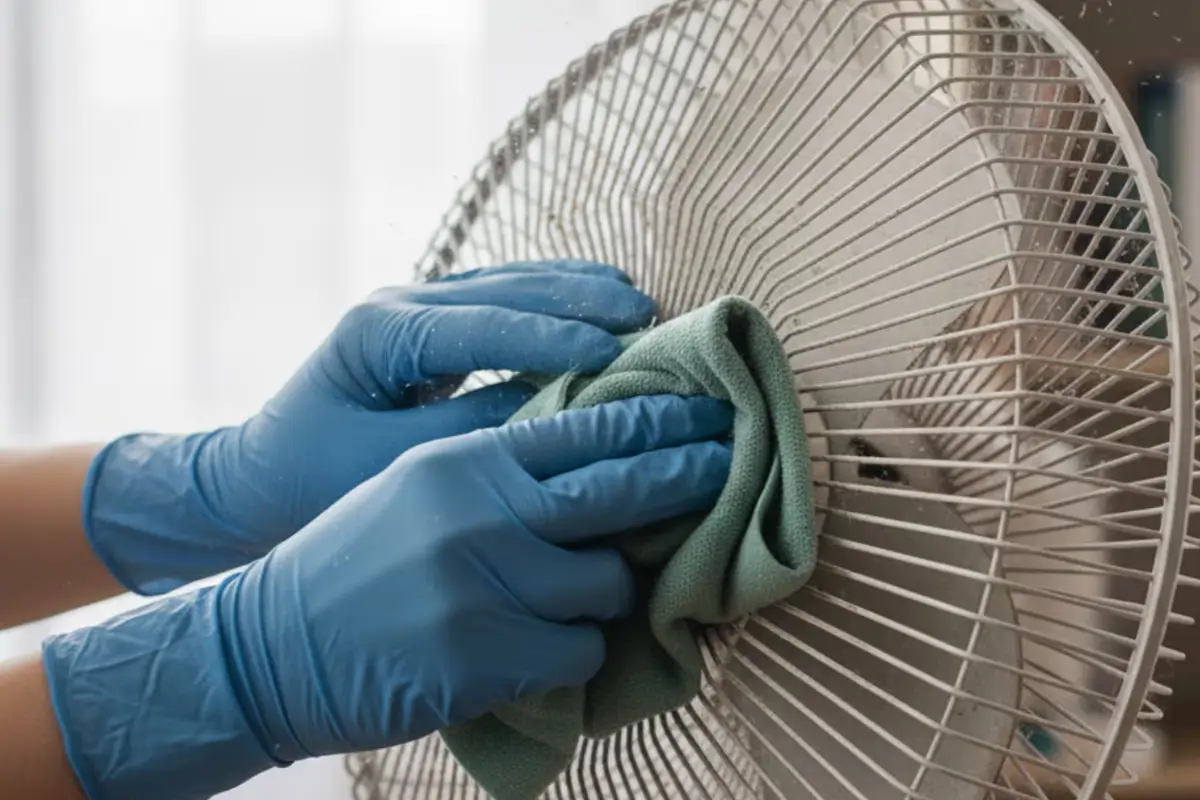 Kako očistiti ventilator v 10 minutah brez belila, alkohola in tveganja – domači trik, ki ga uporabljajo tudi v servisih