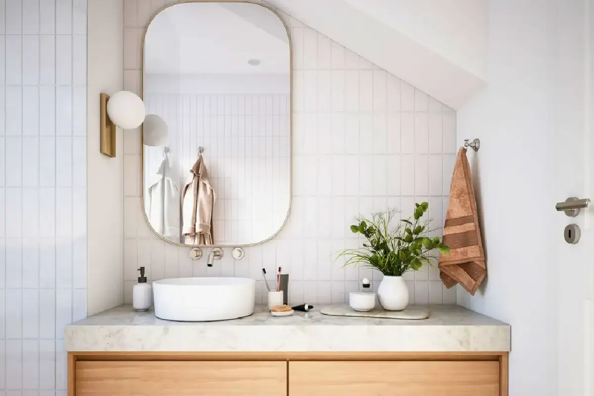 Osvežilec za kopalnico, ki ga zmešate iz dveh skodelic in treh kapljic