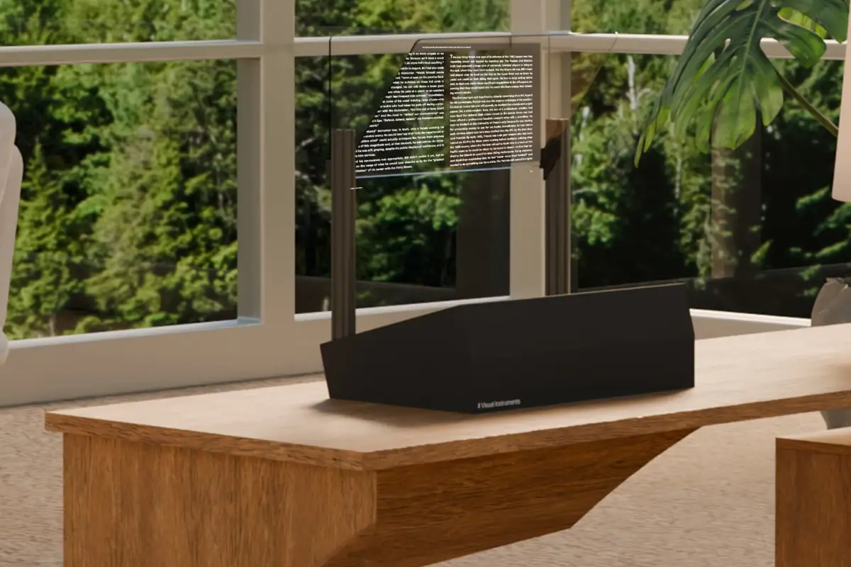 Phantom: Prvi na svetu prozoren monitor za računalnike