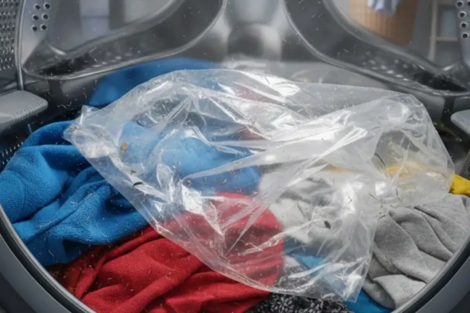 Plastična vrečka v pralnem stroju: zakaj to deluje bolje kot vsi mehčalci skupaj