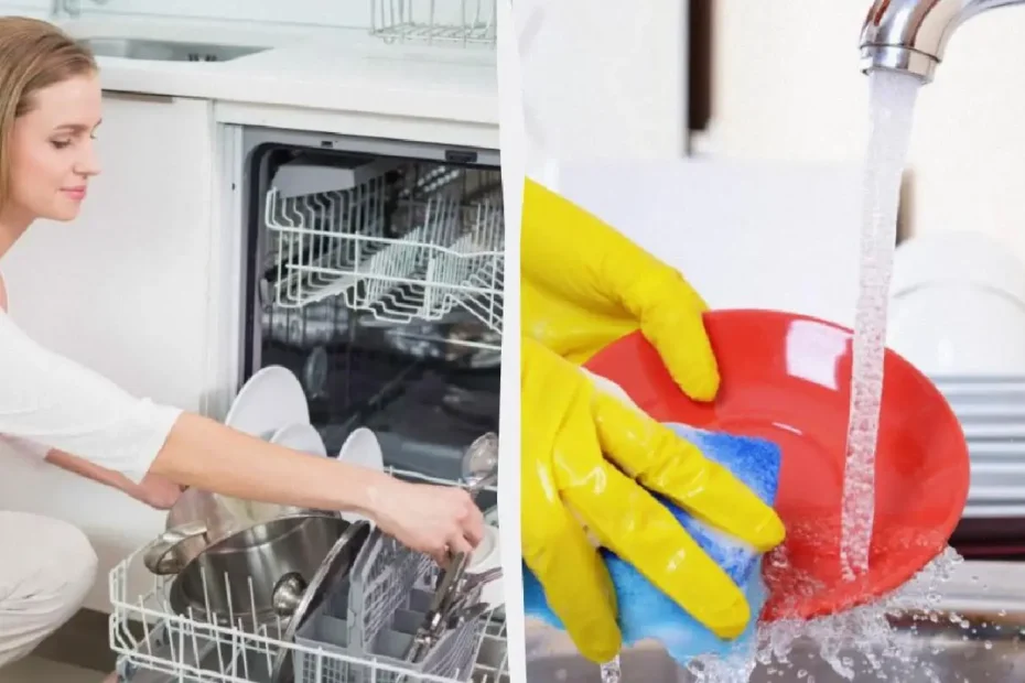 V pomivalnem stroju ali pod pipo: kateri način pomivanja posode je cenejši