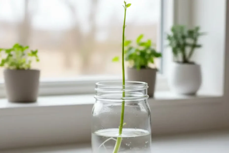 Brez lonca: rastlina, ki odišavi dom in raste celo v kozarcu