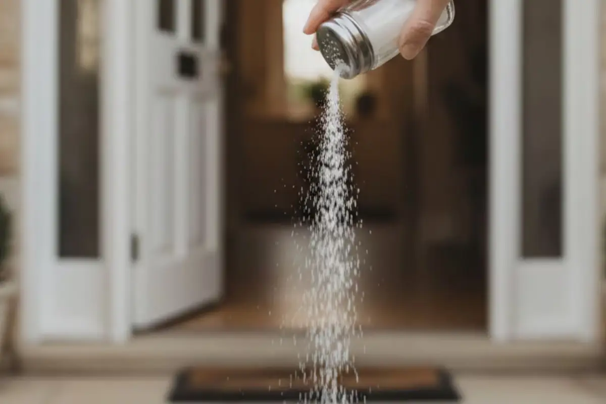 Sol na vhodu v stanovanje: najmočnejši, najcenejší in najhitrejši trik, ki v 24 urah spremeni tvoj dom v oazo miru