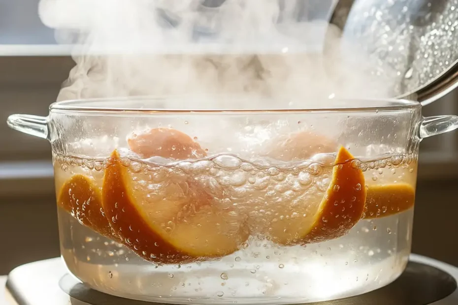 Pomarančne lupine z rožmarinom na štedilniku: hiša diši kot mediteranski oddih, vonj po kuhanju pa izgine za vedno