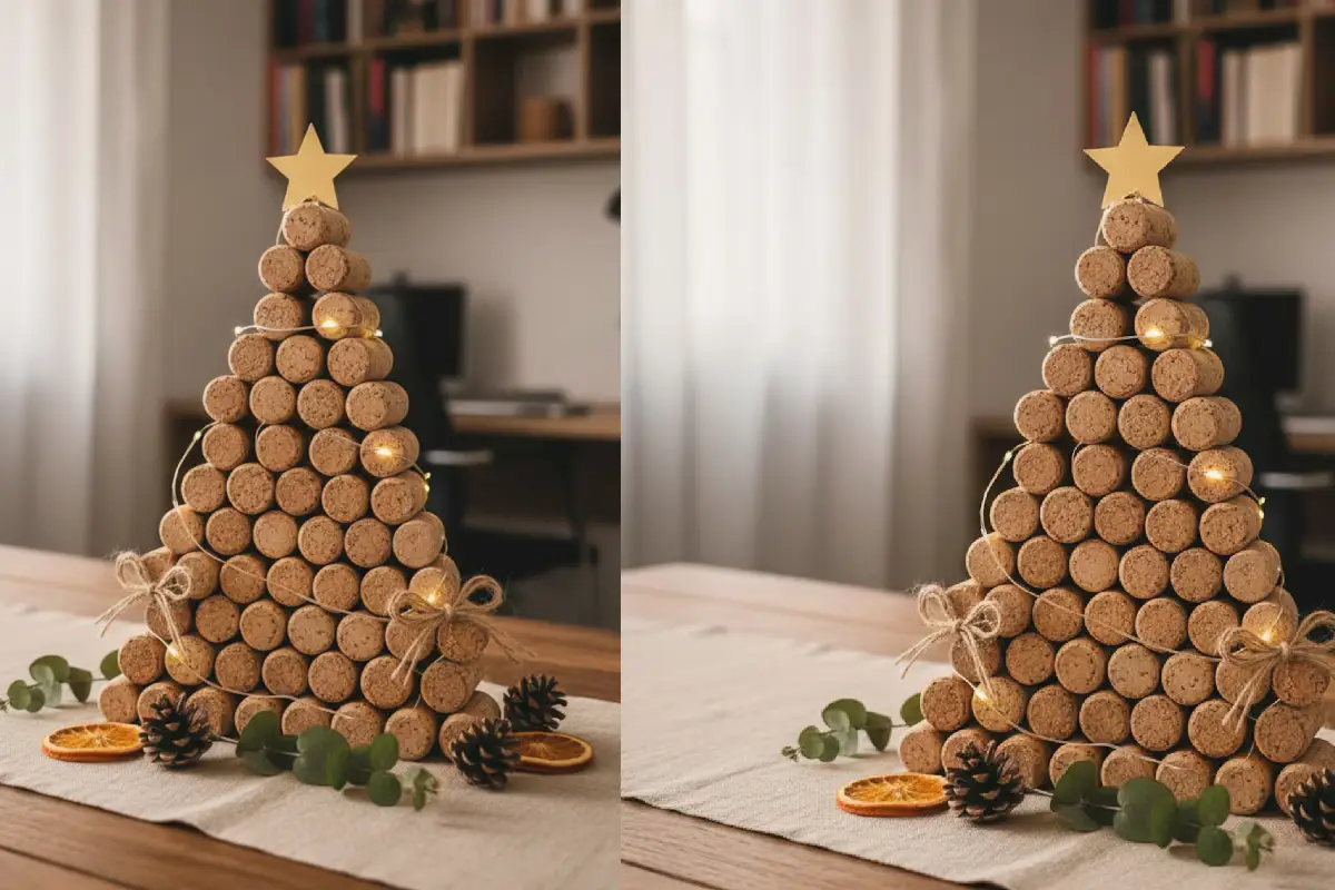 Stare plute od vina? Letos postanejo najbolj očarljivi božični okraski, kar jih boste imeli