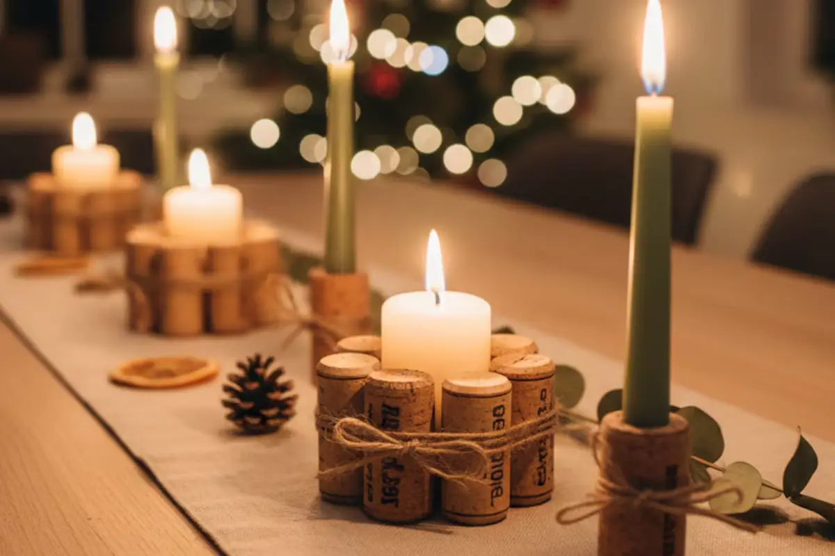 Stare plute od vina? Letos postanejo najbolj očarljivi božični okraski, kar jih boste imeli