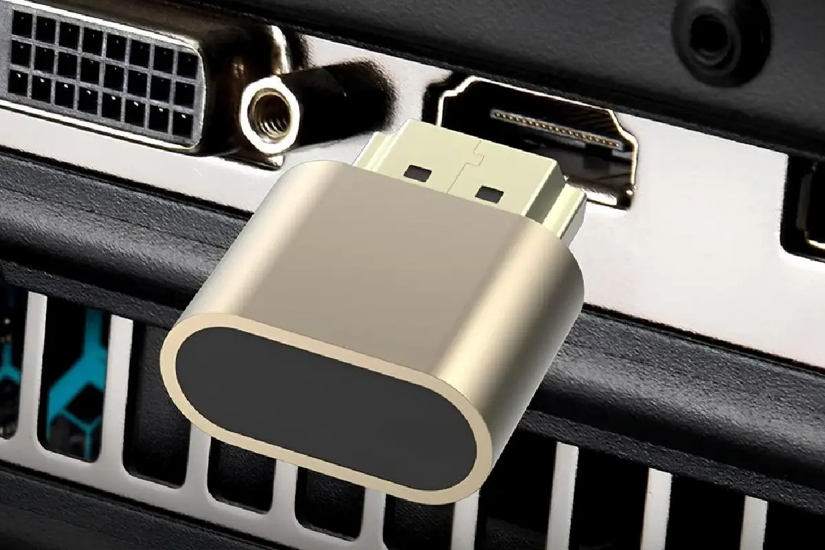 Kaj je HDMI-zaglushka in zakaj je nepogrešljiva, če nimate monitorja